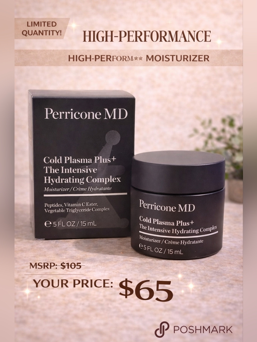 Perricone MD Cold Plasma Plus+ Moisturizer - Black